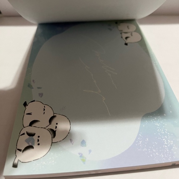 Enaga Long Tailed Bird Memo Pad from Japan - Picture 4 of 8